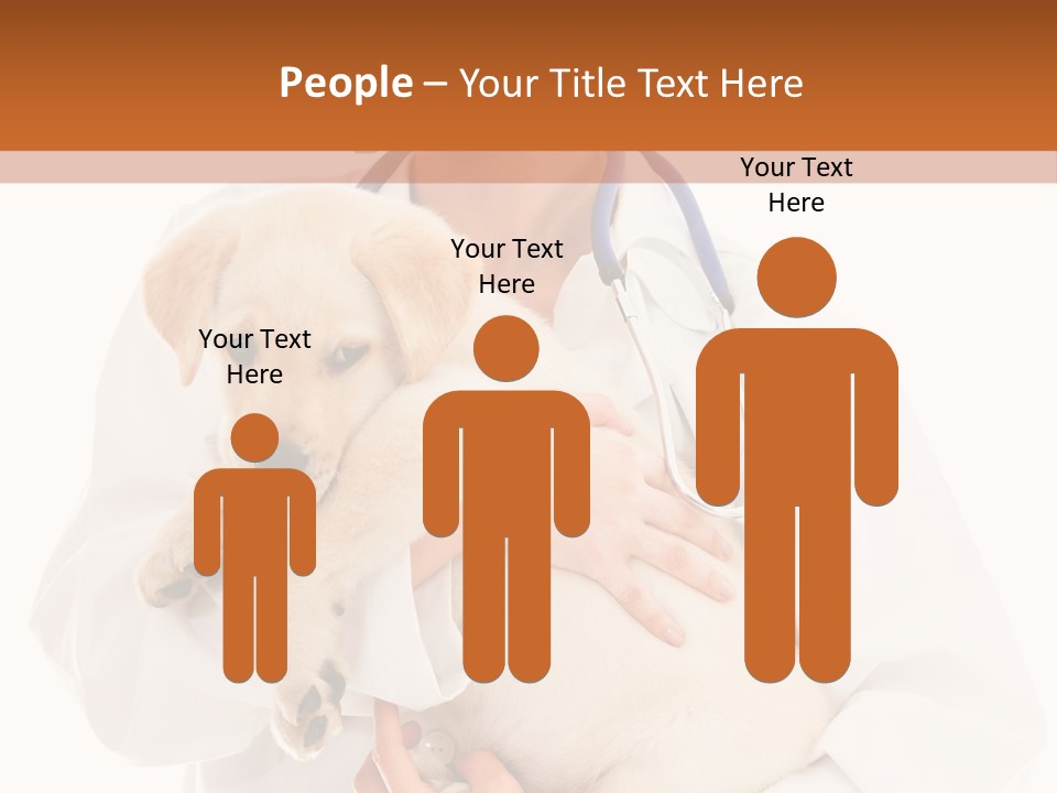 Studio Holding People PowerPoint Template