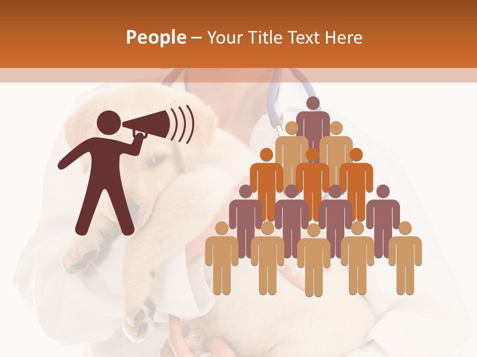 Studio Holding People PowerPoint Template