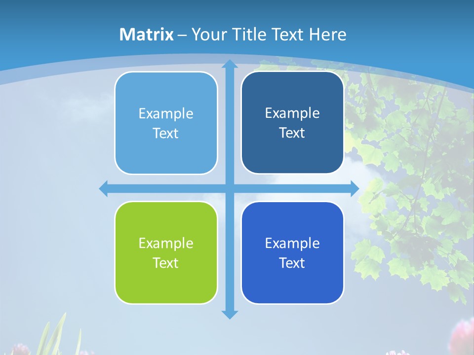 Sun Flower Lush PowerPoint Template