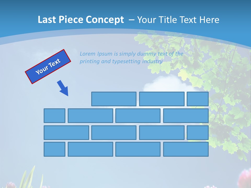 Sun Flower Lush PowerPoint Template