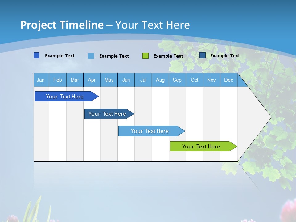 Sun Flower Lush PowerPoint Template