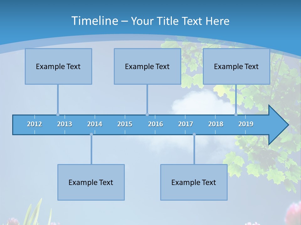 Sun Flower Lush PowerPoint Template