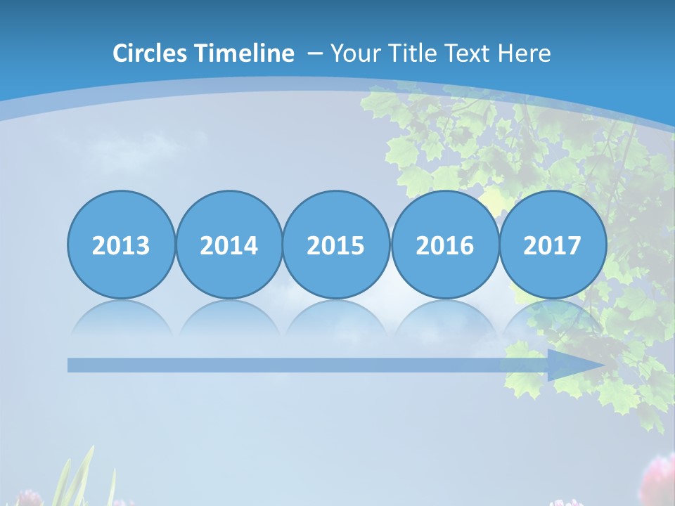 Sun Flower Lush PowerPoint Template