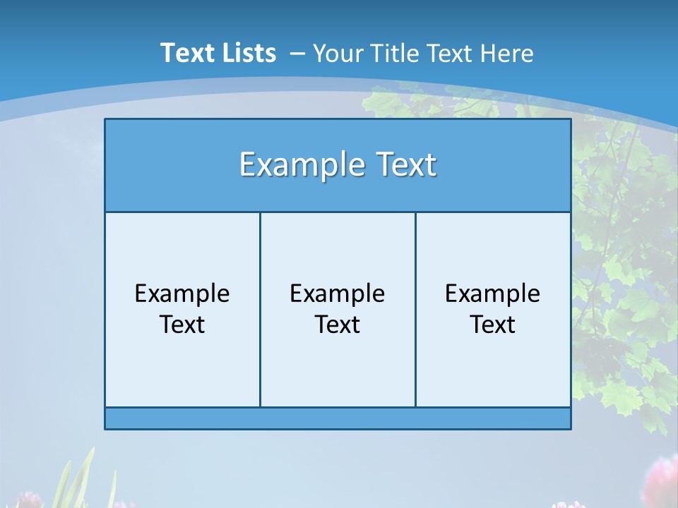 Sun Flower Lush PowerPoint Template