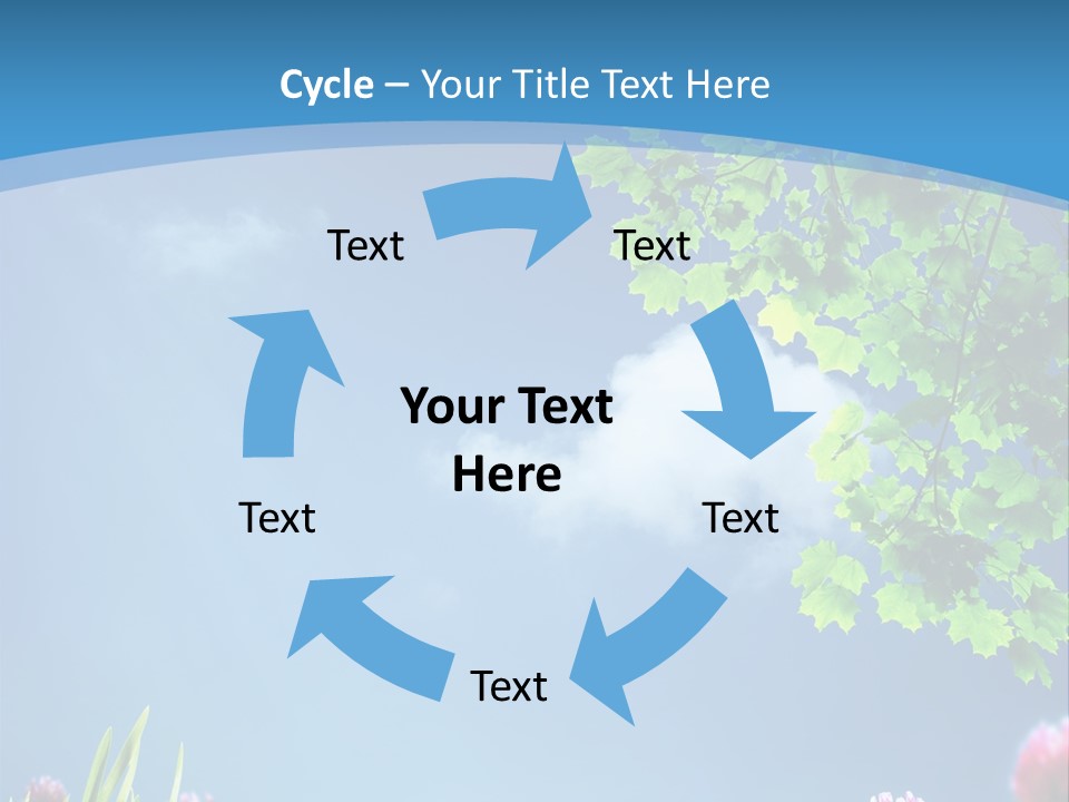 Sun Flower Lush PowerPoint Template