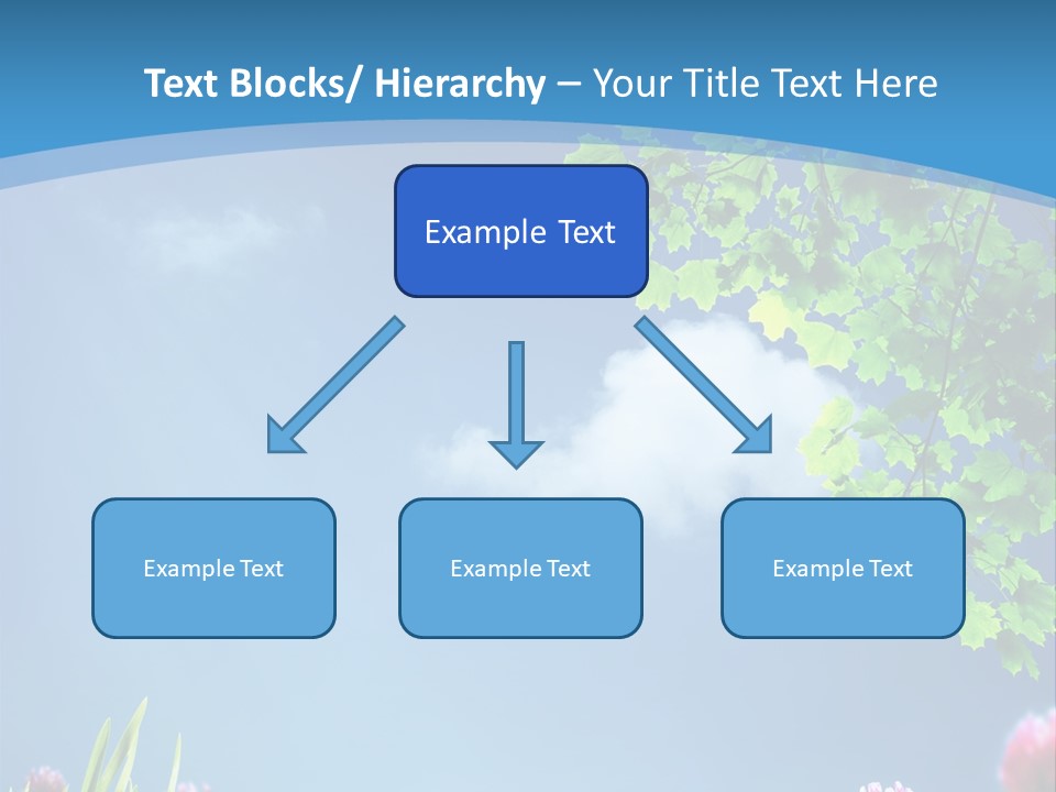 Sun Flower Lush PowerPoint Template