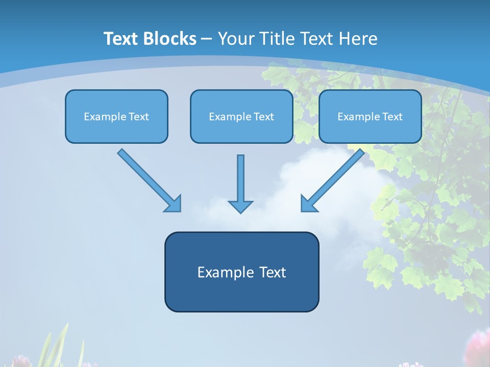 Sun Flower Lush PowerPoint Template