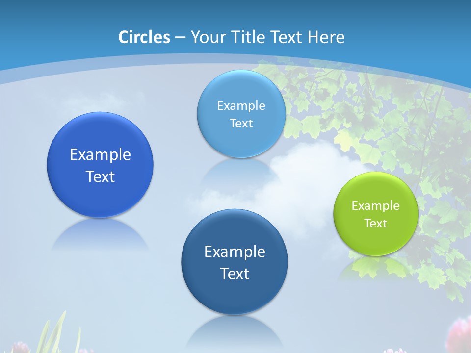 Sun Flower Lush PowerPoint Template