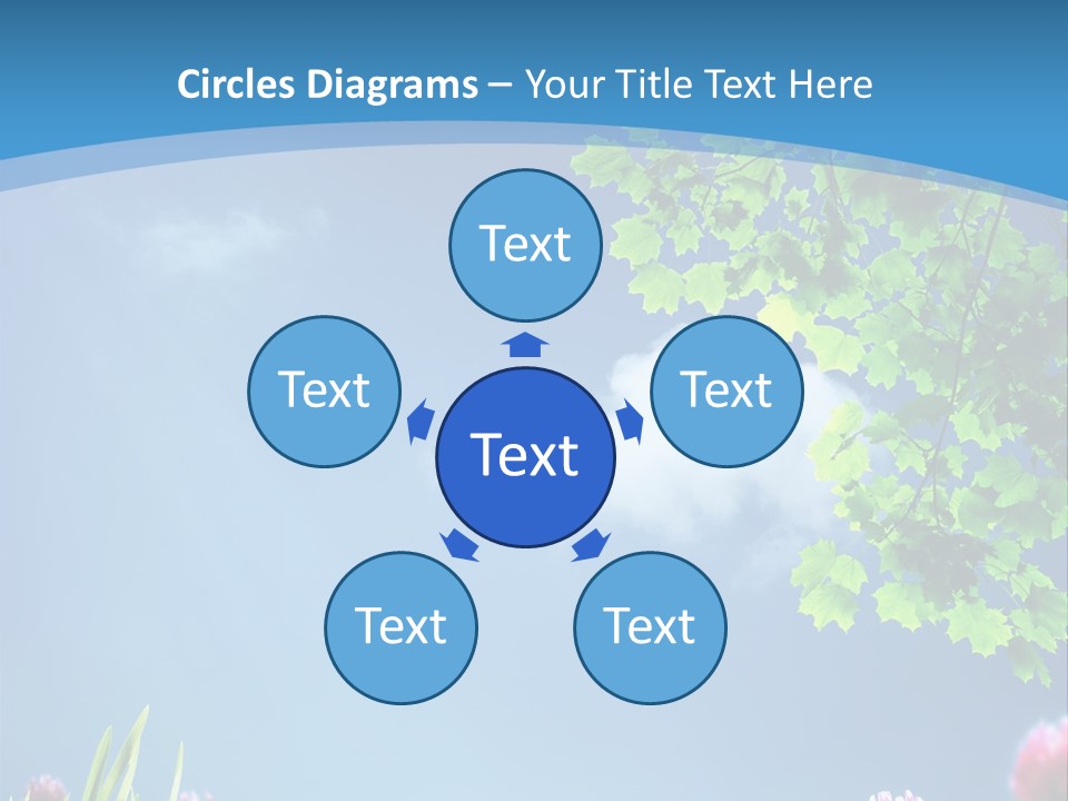 Sun Flower Lush PowerPoint Template