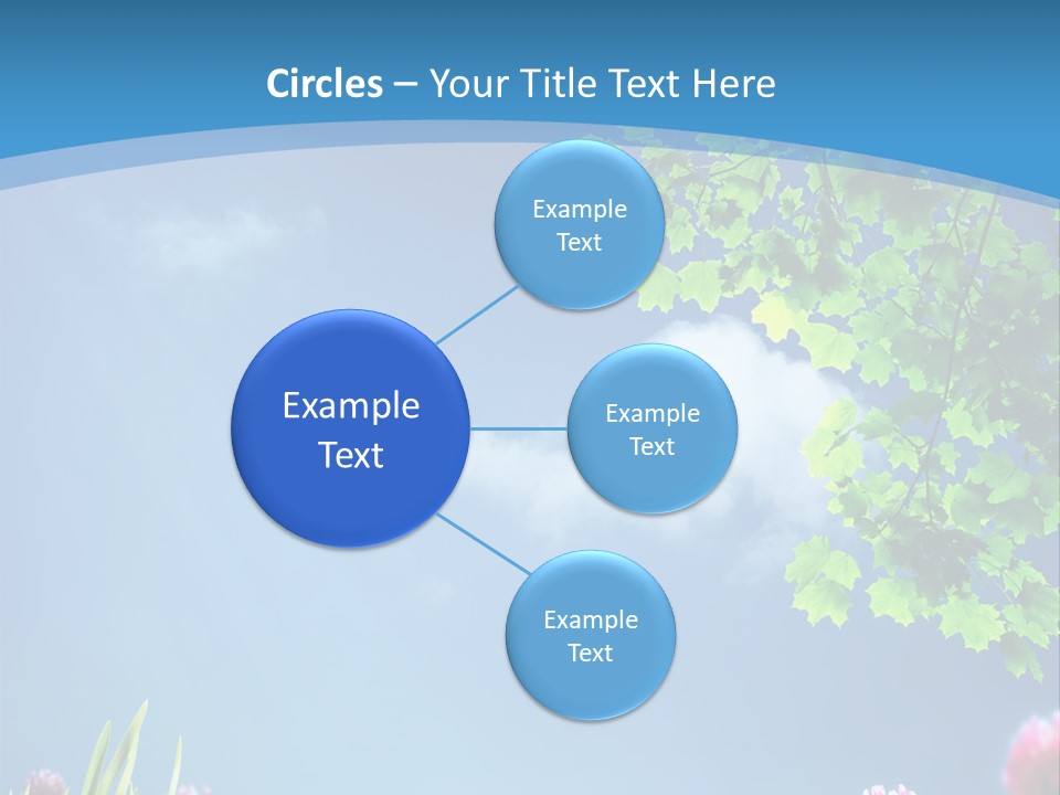 Sun Flower Lush PowerPoint Template