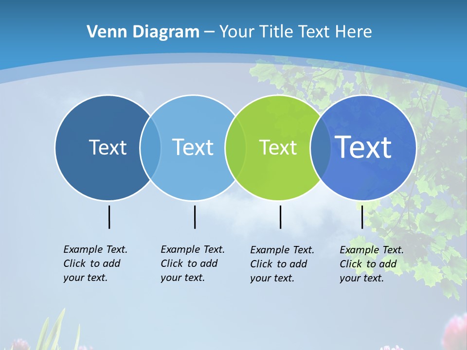 Sun Flower Lush PowerPoint Template