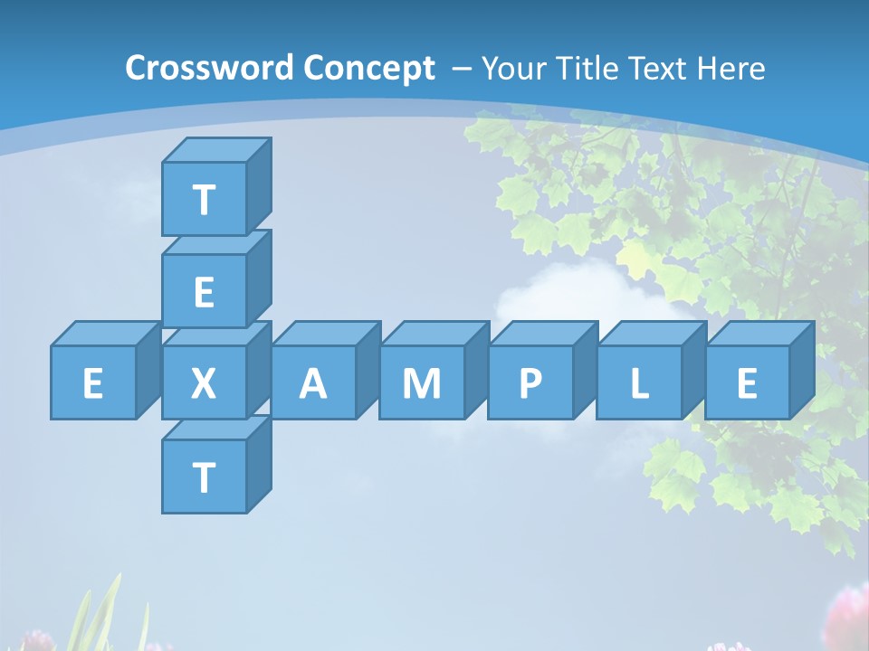 Sun Flower Lush PowerPoint Template