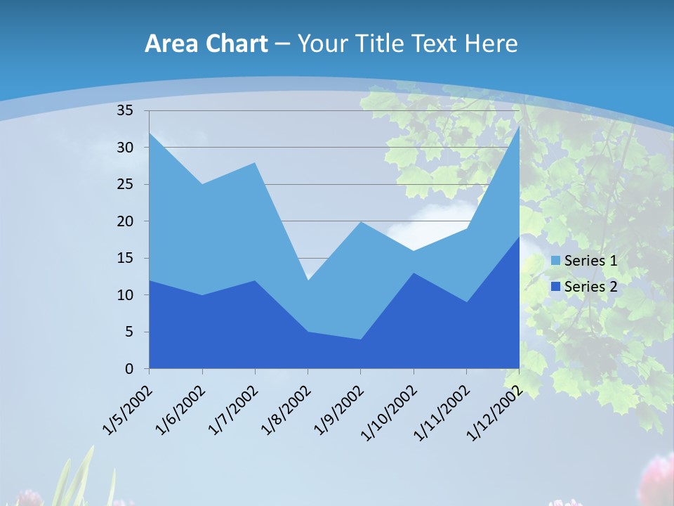 Sun Flower Lush PowerPoint Template
