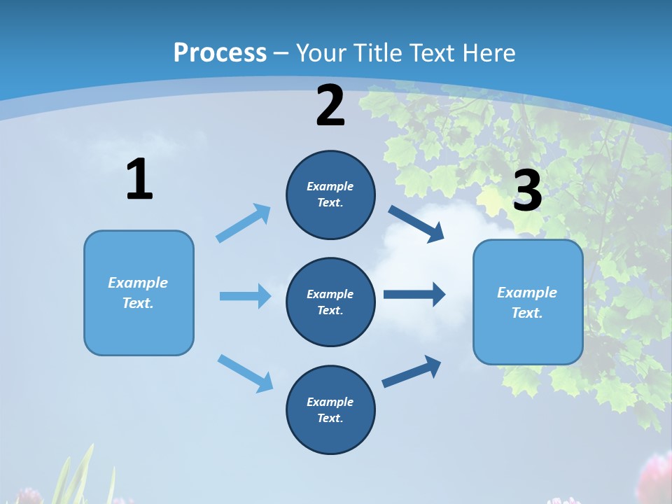 Sun Flower Lush PowerPoint Template