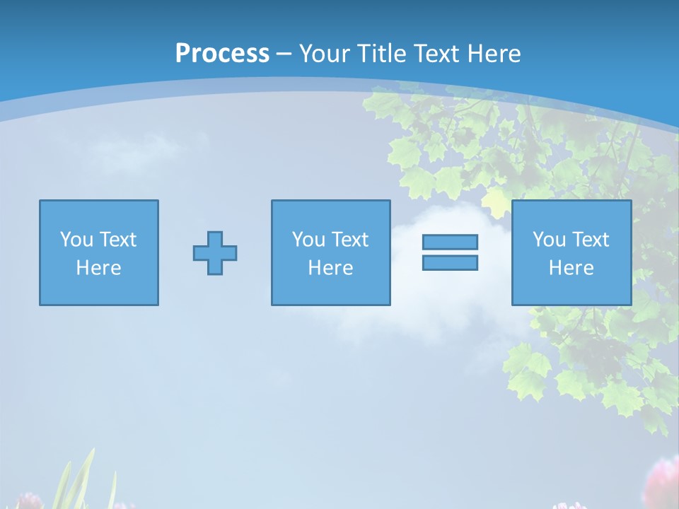 Sun Flower Lush PowerPoint Template