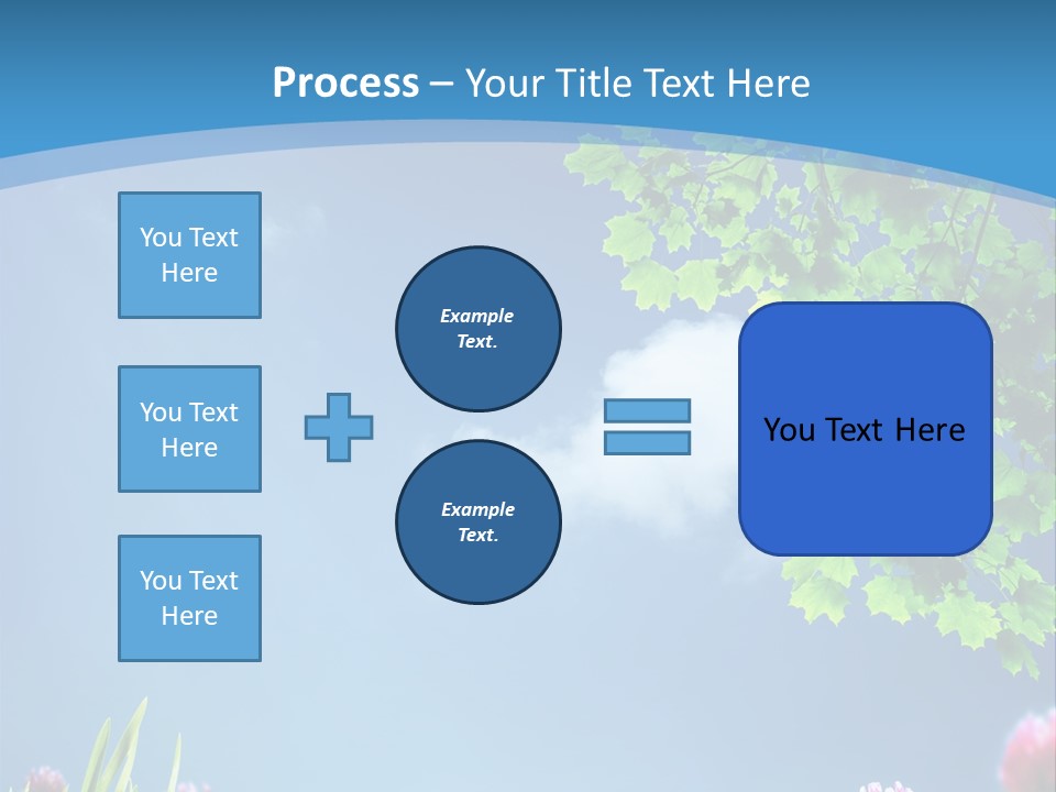 Sun Flower Lush PowerPoint Template