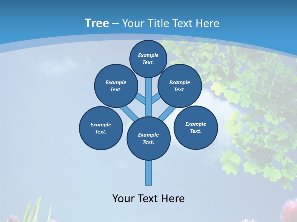 Sun Flower Lush PowerPoint Template