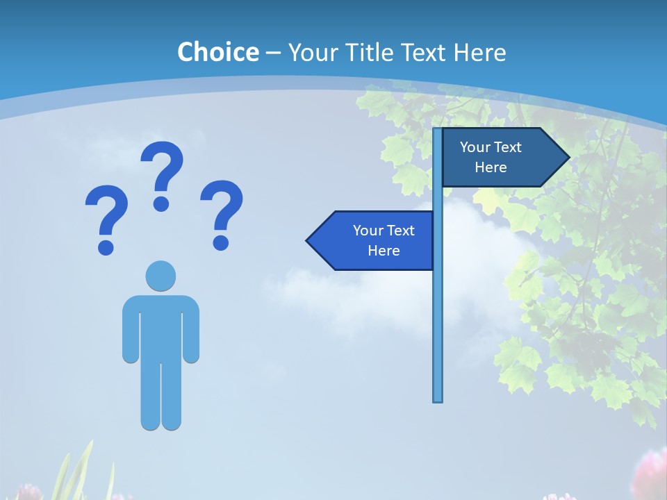 Sun Flower Lush PowerPoint Template