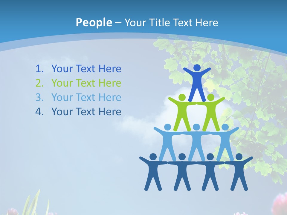 Sun Flower Lush PowerPoint Template