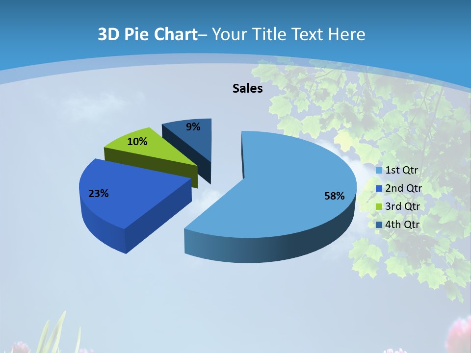 Sun Flower Lush PowerPoint Template