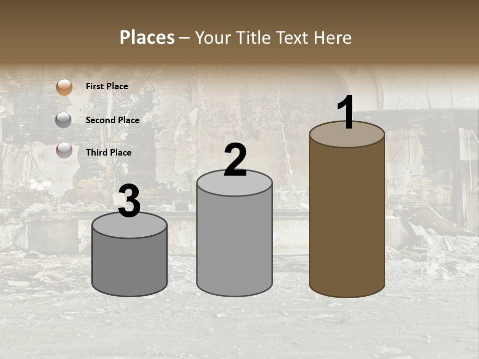 Decline Rotting History PowerPoint Template