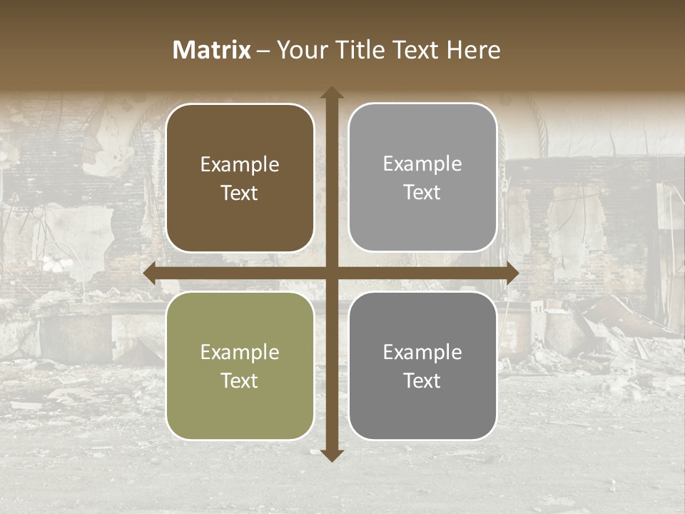 Decline Rotting History PowerPoint Template
