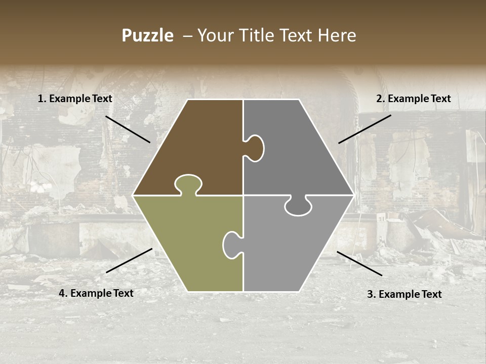 Decline Rotting History PowerPoint Template