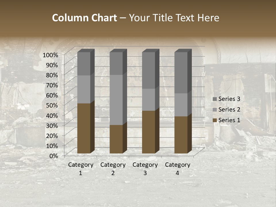 Decline Rotting History PowerPoint Template