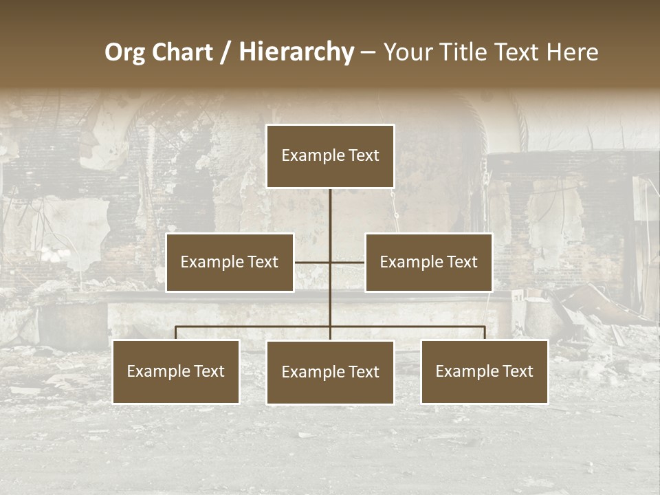 Decline Rotting History PowerPoint Template