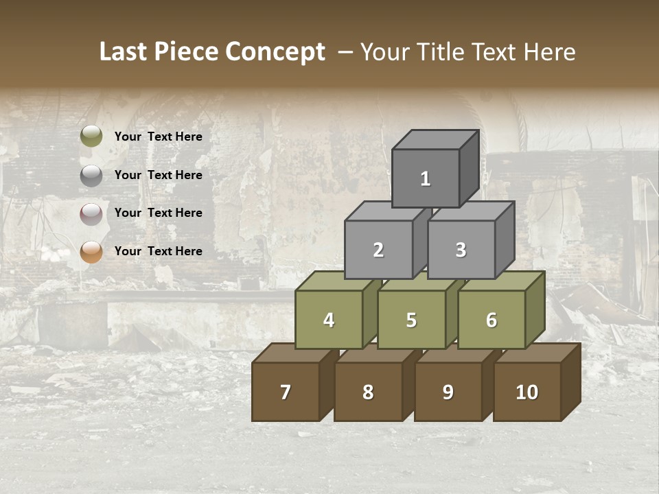 Decline Rotting History PowerPoint Template