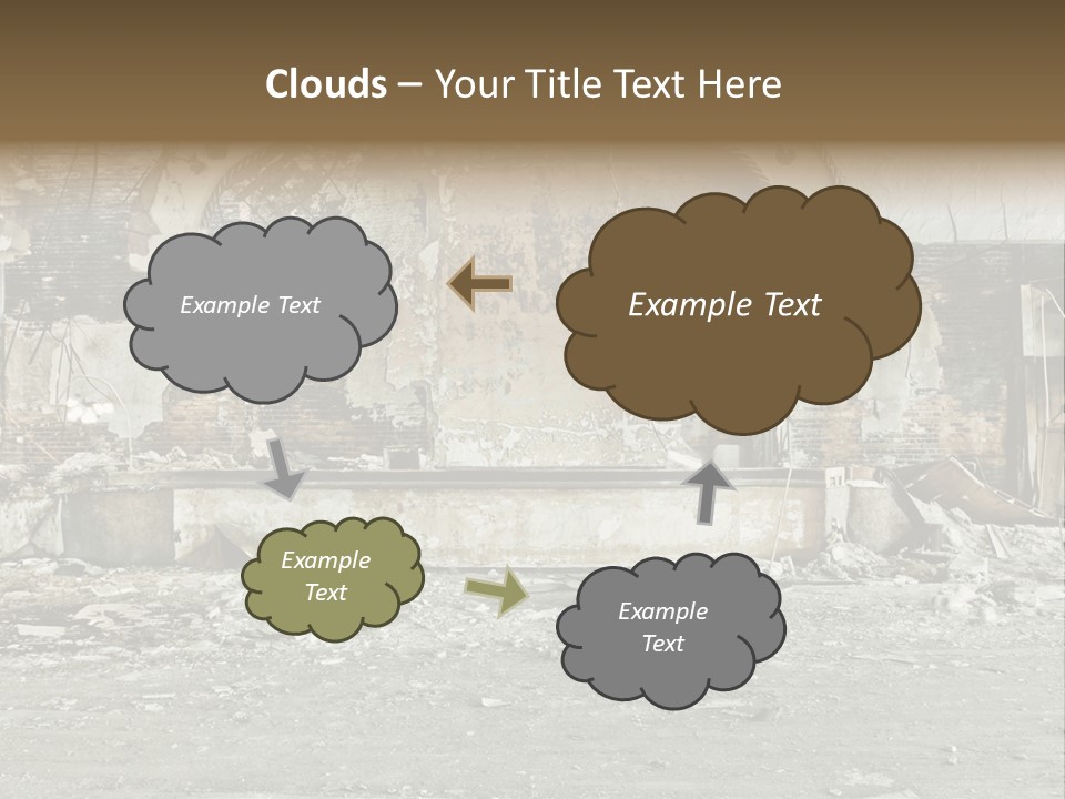 Decline Rotting History PowerPoint Template