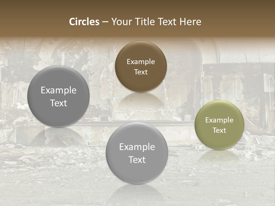 Decline Rotting History PowerPoint Template