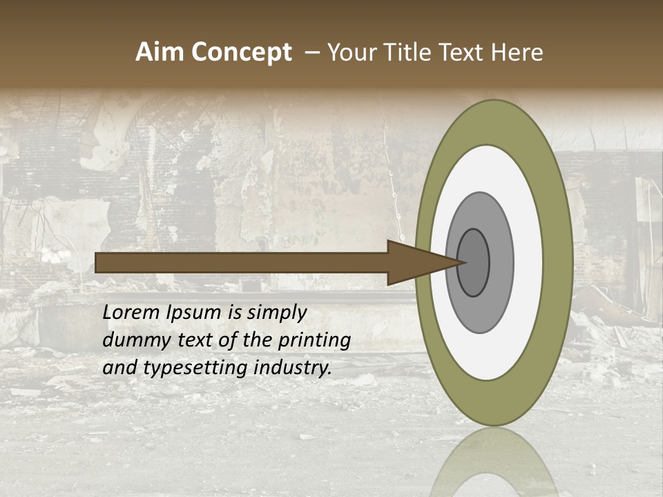 Decline Rotting History PowerPoint Template