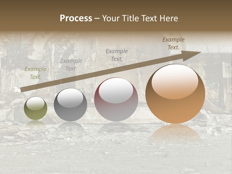 Decline Rotting History PowerPoint Template
