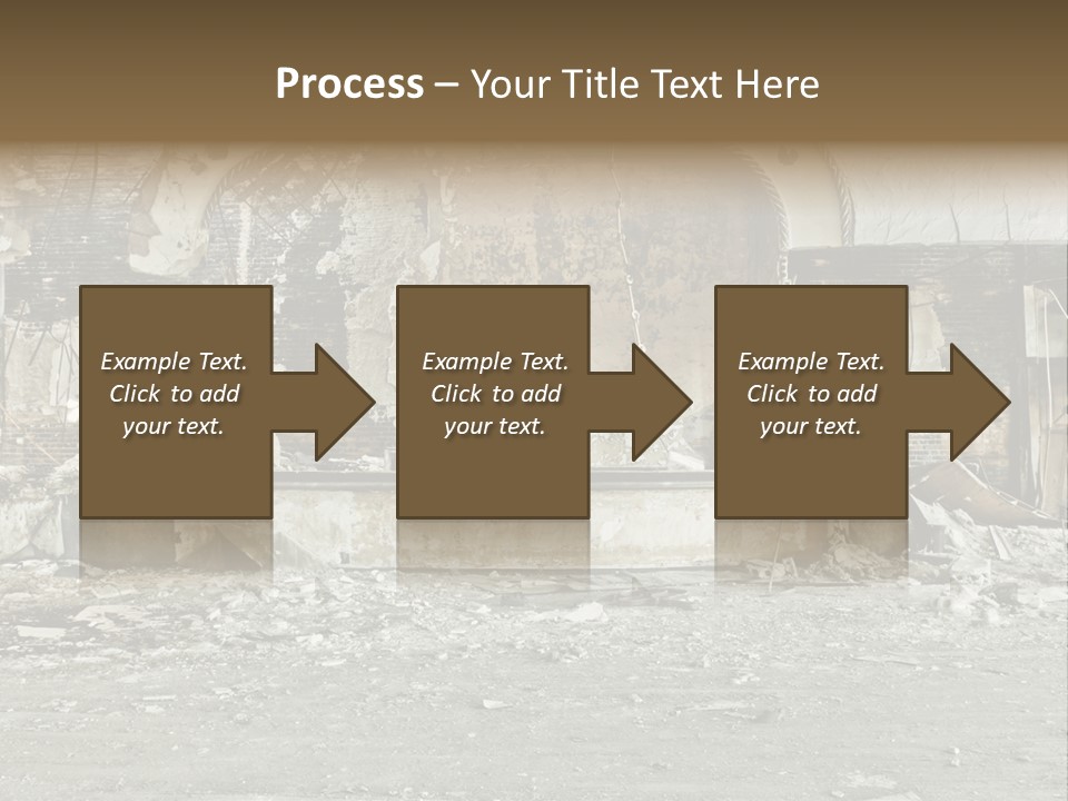Decline Rotting History PowerPoint Template
