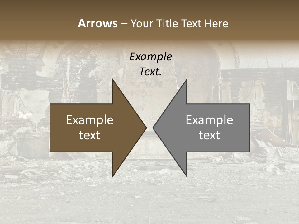 Decline Rotting History PowerPoint Template