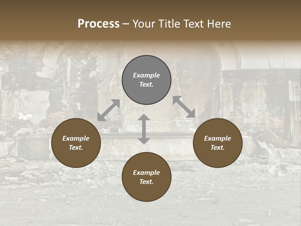Decline Rotting History PowerPoint Template