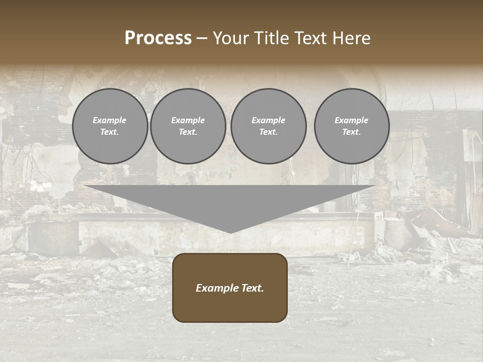 Decline Rotting History PowerPoint Template