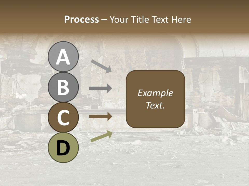 Decline Rotting History PowerPoint Template