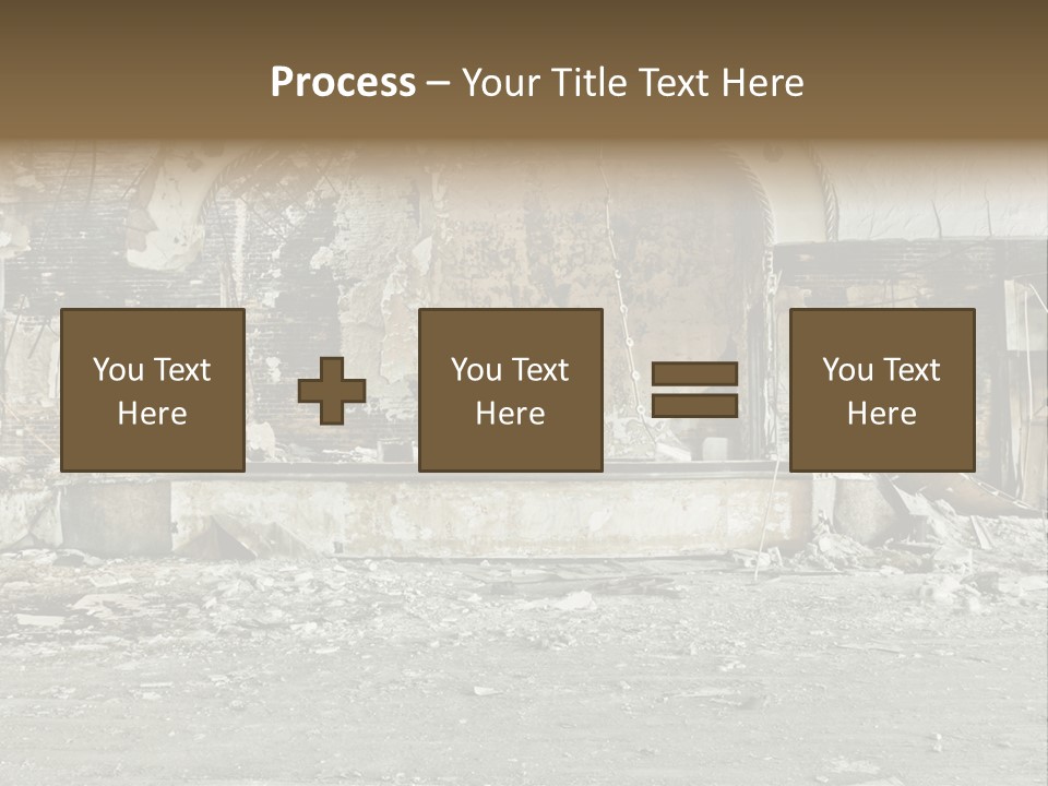 Decline Rotting History PowerPoint Template