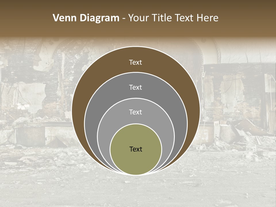 Decline Rotting History PowerPoint Template