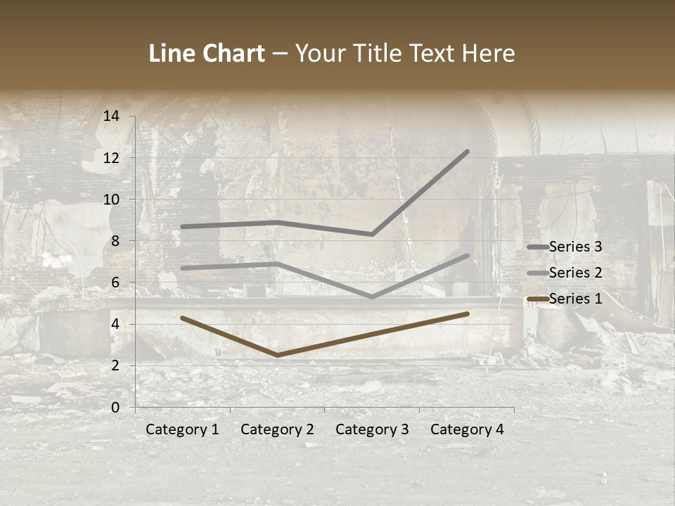 Decline Rotting History PowerPoint Template