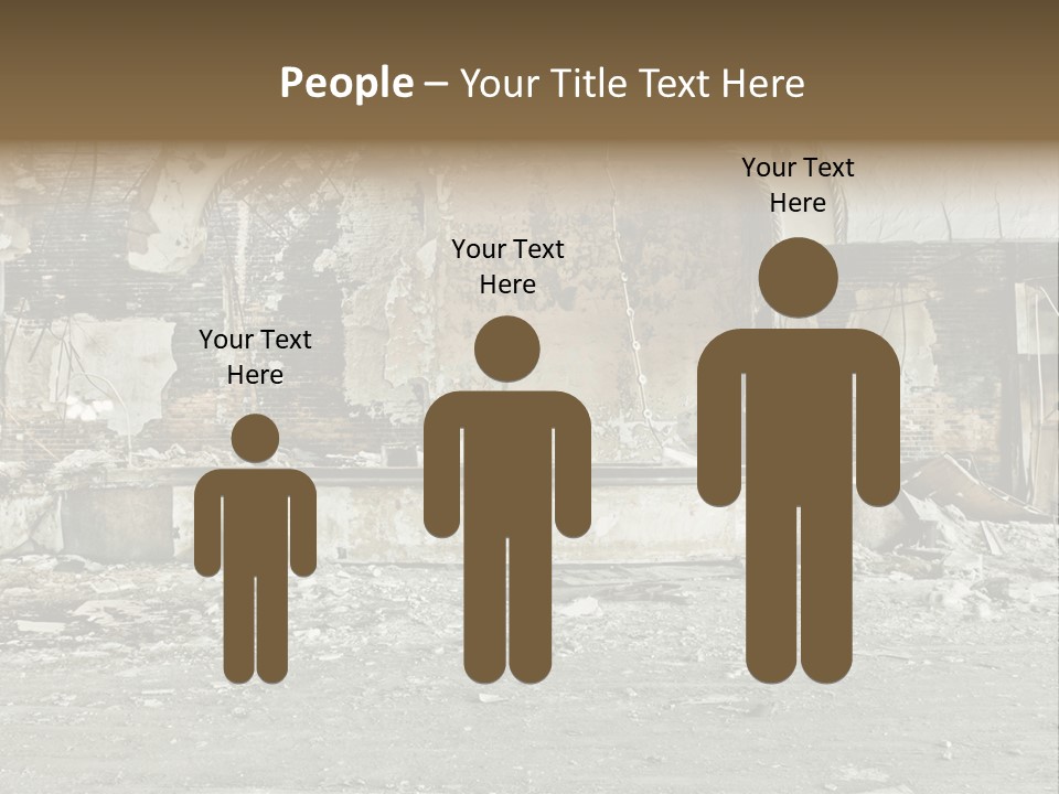 Decline Rotting History PowerPoint Template