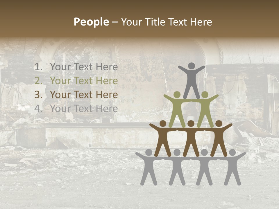 Decline Rotting History PowerPoint Template