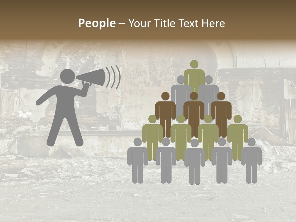 Decline Rotting History PowerPoint Template