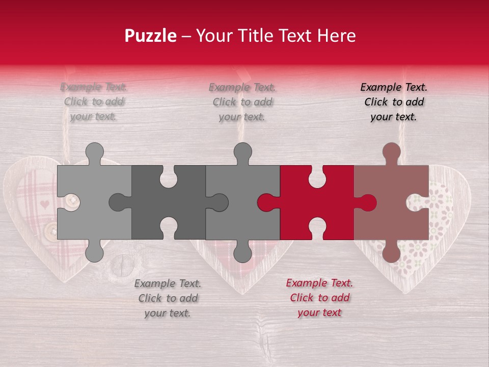 String Object Sacking PowerPoint Template