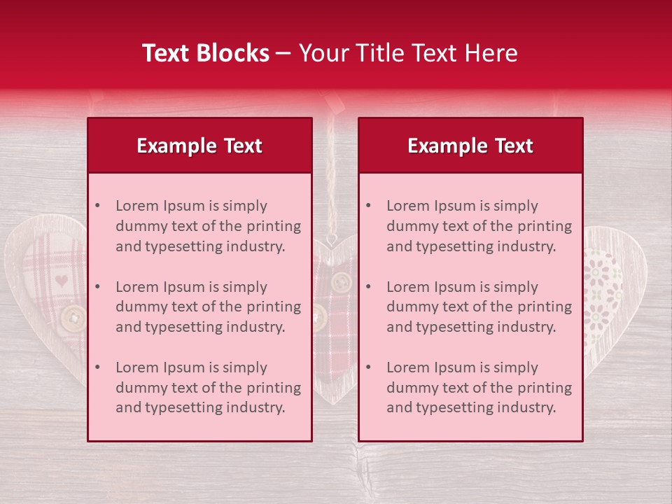 String Object Sacking PowerPoint Template