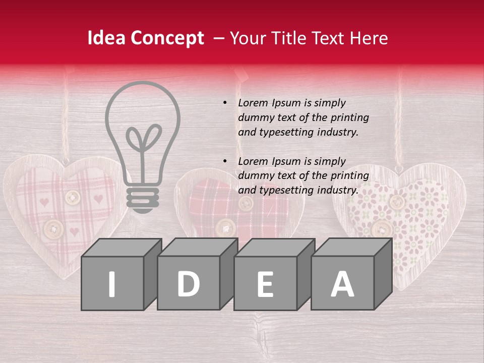 String Object Sacking PowerPoint Template