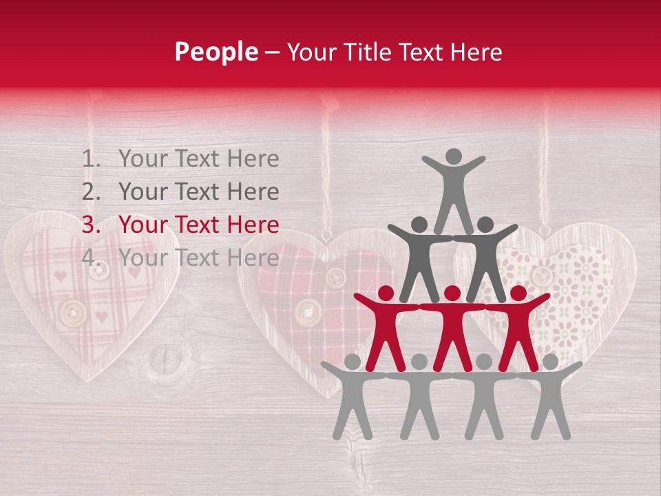 String Object Sacking PowerPoint Template