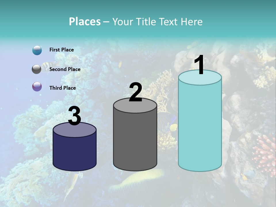 Alive Aquarium Underwater PowerPoint Template